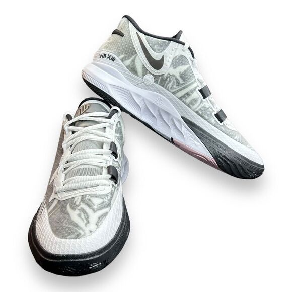 Nike Kyrie 8 Basketball Shoe DJ6017-101 Men's 11.5 White/Black - Picture 6 of 9